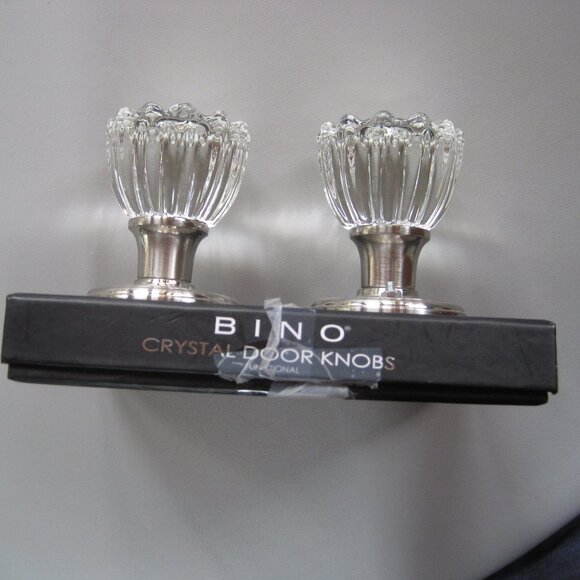 BRAND NEW: BINO Crystal Door Knobs Functional - Picture 3 of 4